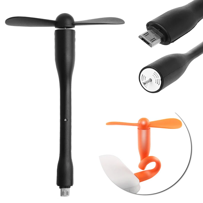 

Mini Micro USB Electric Fan Cell Phone Cooling For Android Phone New