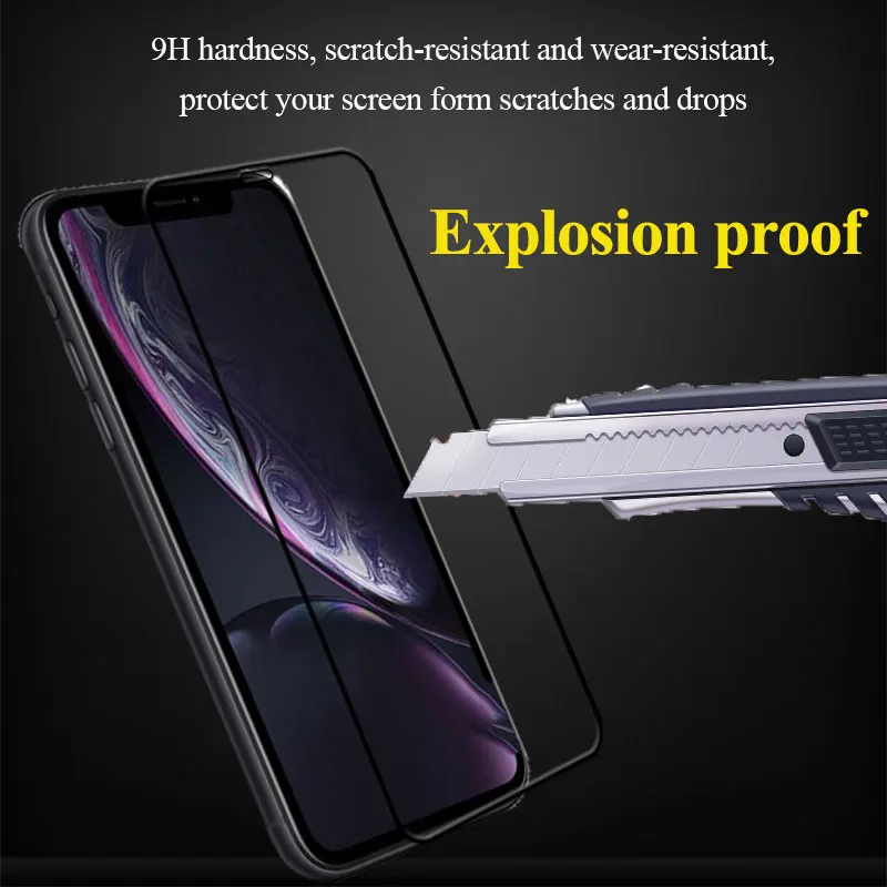 Защитное стекло для iPhone xs max xr x Закаленное Стекло tremp i сотовый телефон xmaxs xmas aphone