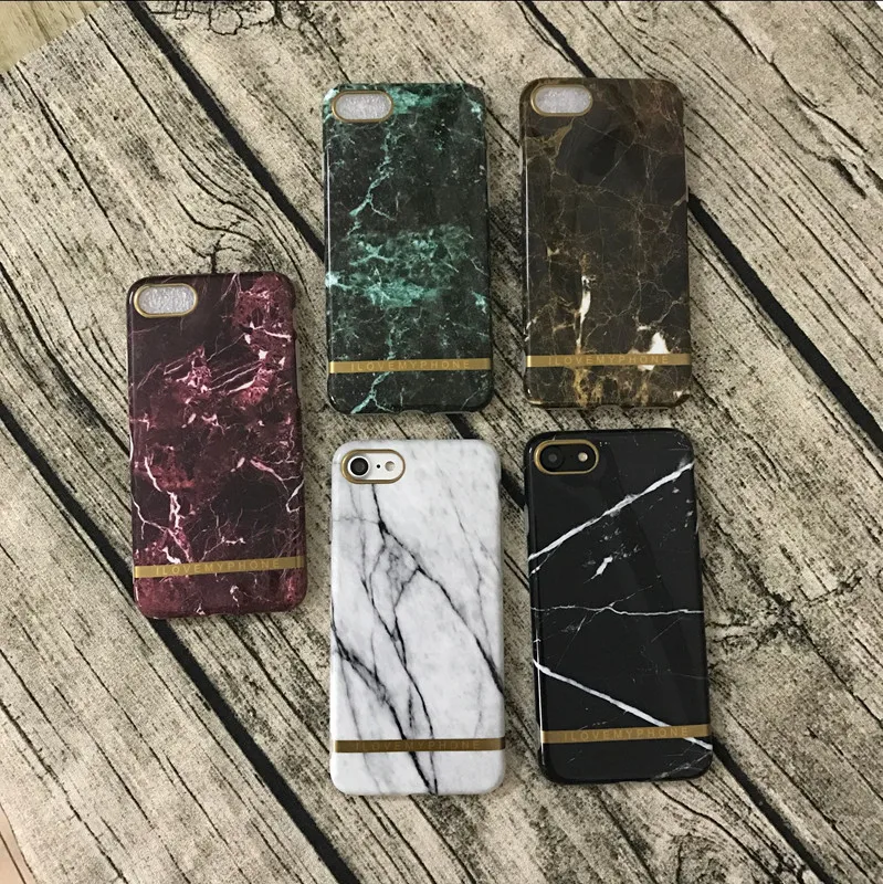 Корея Пномпень Новый для iphone7 высокого класса телефон оболочки мрамора гладкая