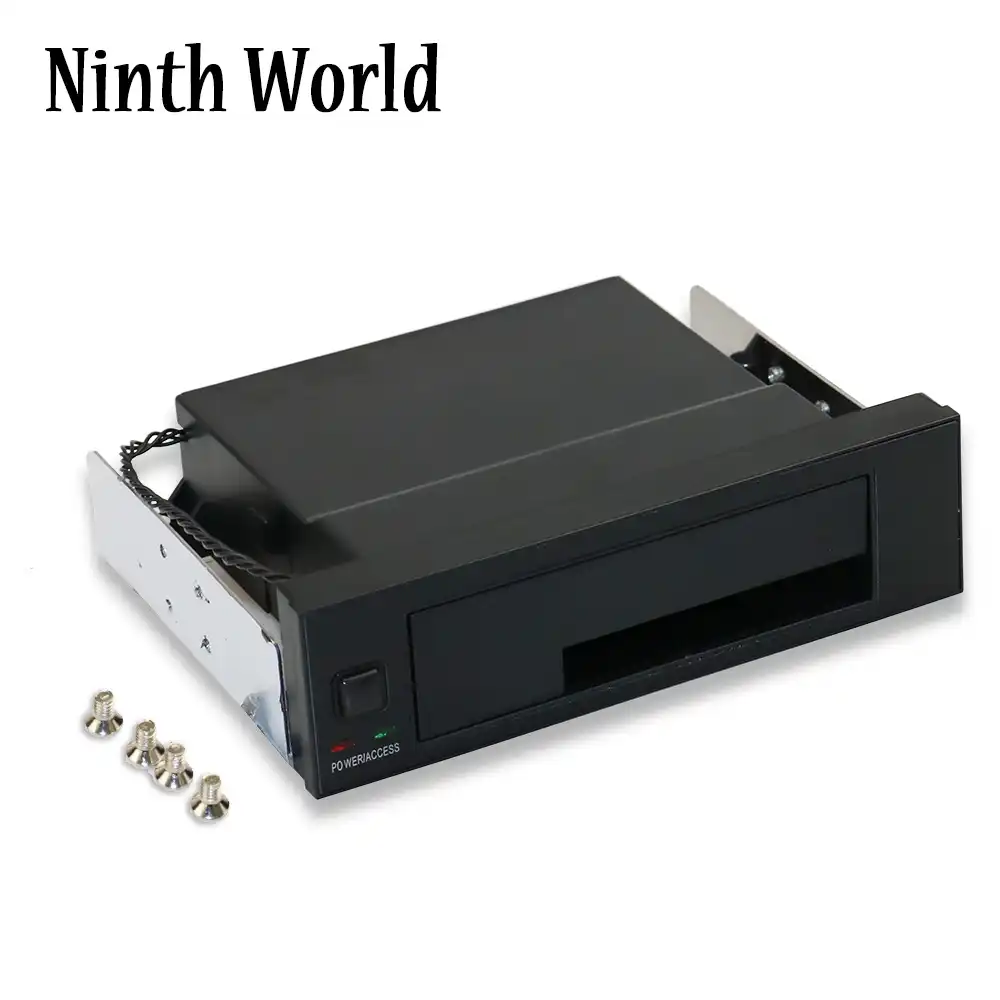 Single Bay 2.5/" 3.5/" SATA Hard Drive HDD SSD Hot Swap Mobile Rack Enclosure LED