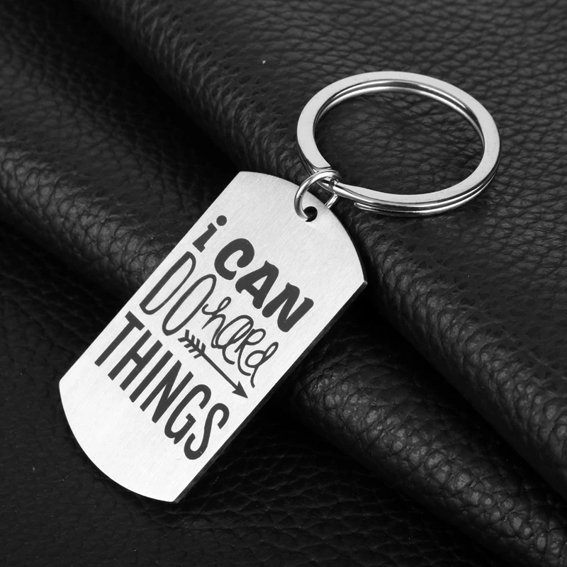 Dongsheng jewelry &quot что я могу сделать тяжелые вещи&quot брелки в виде Для мужчин женщин
