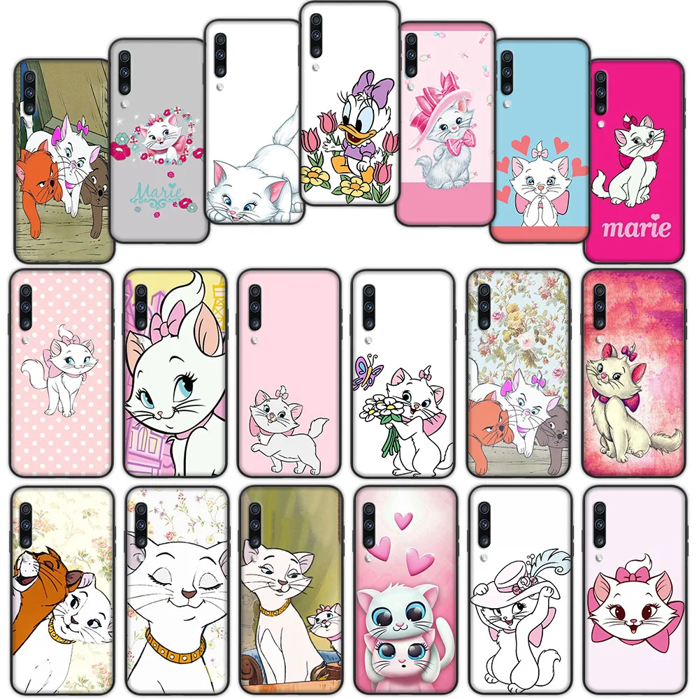

The AristoCats Marie Cats cat Soft Cover Case for Samsung Galaxy A50 A6 Plus A7 A8 2018 A5 A9 A10 A30 A40 A70