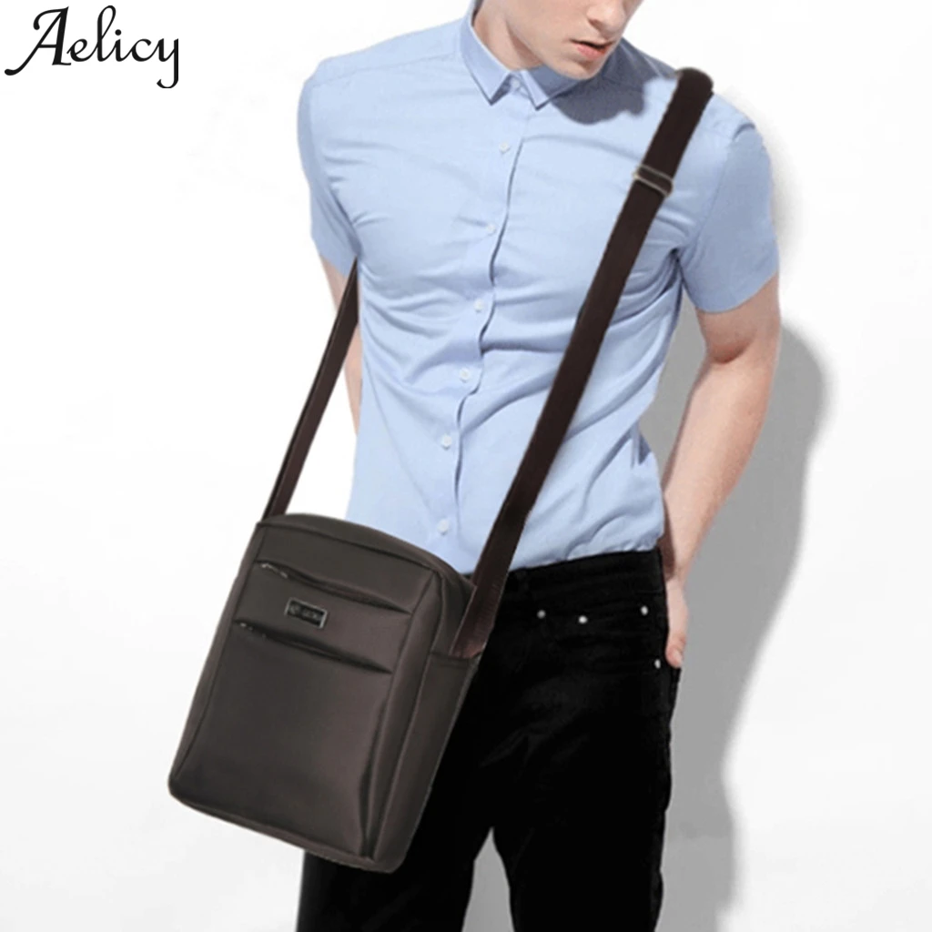 Aelicy, модные женские сумки, повседневные, одноцветные, деловые, большие сумки на плечо, высокое качество, мужские нейлоновые сумки-мессенджеры, женские сумки