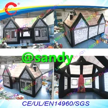 Воздуха! 10x6x6 м Открытый гигантский надувной Паб Бар палатка, большие надувные вечерние палатки клубный дом, надувные Ирландский Паб Бар