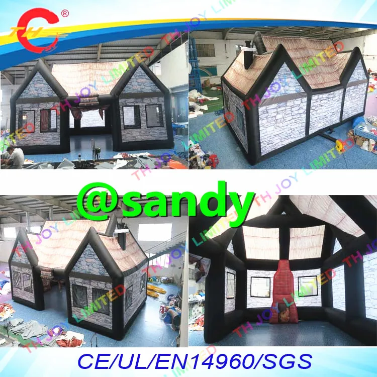 

Free air shipping!10x6x6m outdoor giant inflatable pub bar tent,large inflatable party tent club house,inflatable Irish pub bar