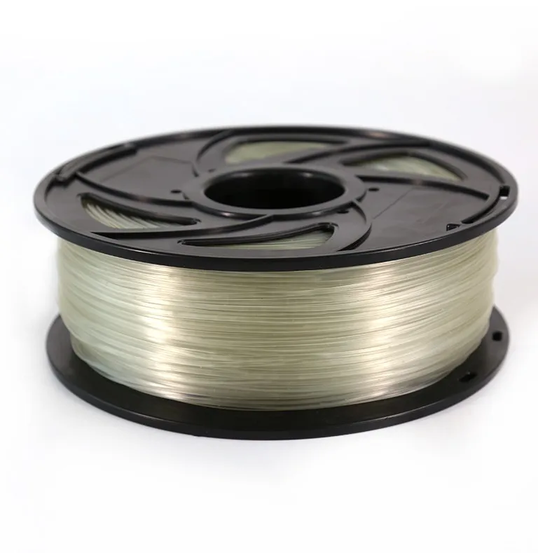 New 1.75mm PLA Filament For 3D Printer Printing Filament Materials - Цвет: 0.5kg Transparent