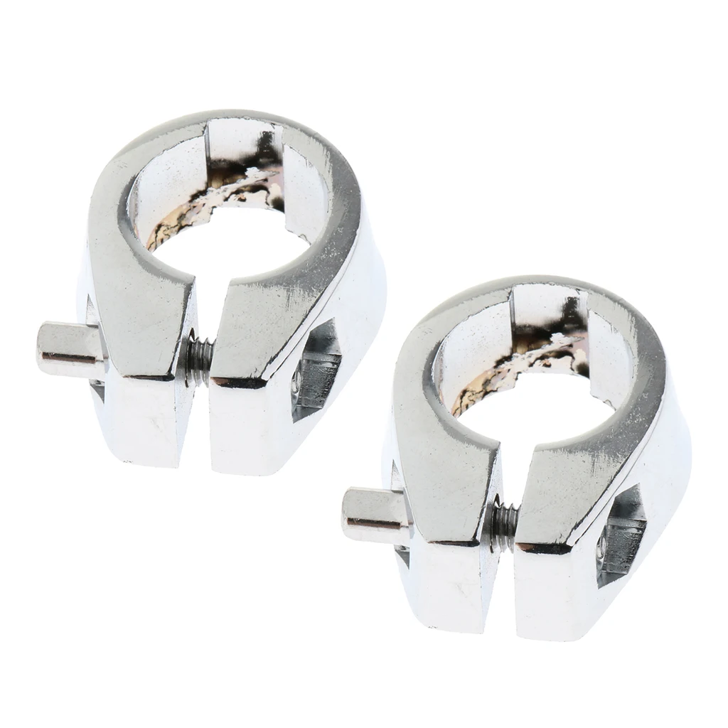 2 Pieces 19mm Metal Drum Memory Lock Clamp for Drum Percussion Parts