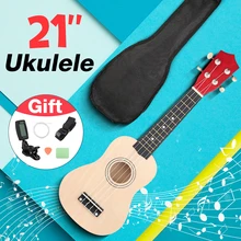 Senrhy 21 Soprano Ukulele Uke Guitar Combo Hawaii Bass Guitar Guitarra Musical Instrument Set Kits Tuner