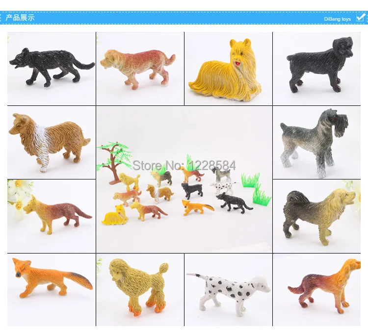 perros de juguete de plastico