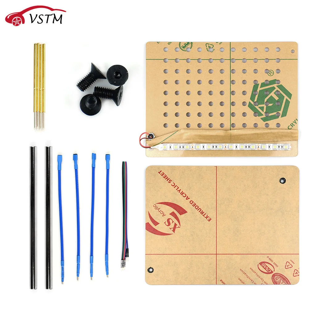 New Arrival BDM Frame With LED Light 4 Probe ECU chip tuning full Adapters Set For Ktag KESS Fgtech | Автомобили и мотоциклы