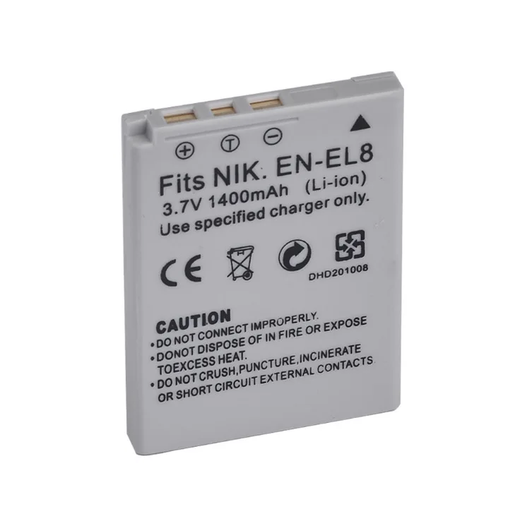 

EN-EL8 battery Camera Battery For Coolpix P1 P2 S1 S2 S3 S5 S6 S7 S8 S7C S9 S50 S51 S52 S51C S52C Battery ENEL8