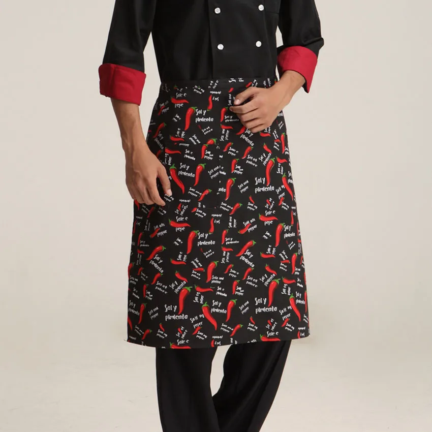 Buy Kitchen Restaurant Chef Uniform Cook Chili Apron