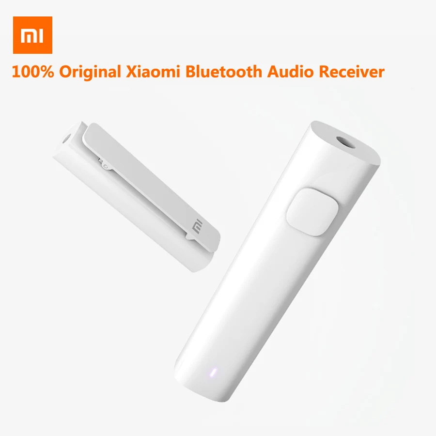 Купить Оригинальный Xiao mi Bluetooth аудио приемник портативный Проводной для беспроводной mi медиа адаптер для 3,5 мм наушники гарнитура динамик автомоби...