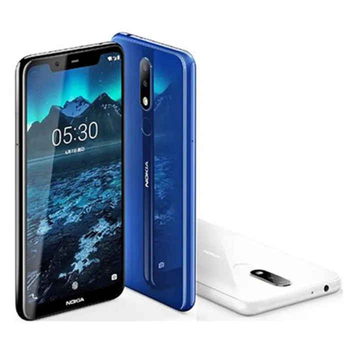 Разблокированный смартфон Nokia X5 с функцией отпечатков пальцев и двумя sim-картами, 5,8 дюймов, 3 ГБ/4 Гб ram, 32 ГБ/64 ГБ rom, 3060 мАч, мобильный телефон MTK6771