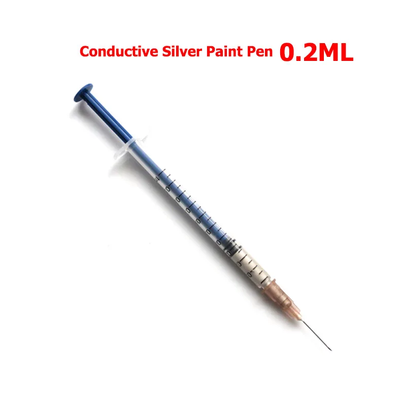 conductive pen silver ink repair writer paint conect surface fastfeorlo 0 2 ml silver conductive glue wire electrically paste adhesive paint pcb repair high concentration silver