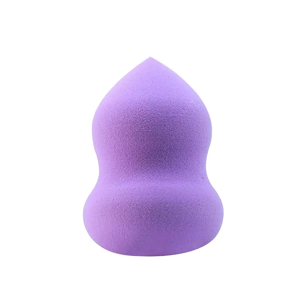 В спонж для макияжа умывания форме капли воды Макияж Губка губка для лица спонжи для макияжа дисков основа губка Косметика эффективная пуховка длядержатель для губки удра - Цвет: Purple