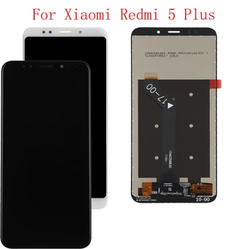 

100% Tested 5.99" For Xiaomi Redmi 5 Plus LCD Display Touch Screen Digitizer Assembly With Frame Replacement Parts +Tools