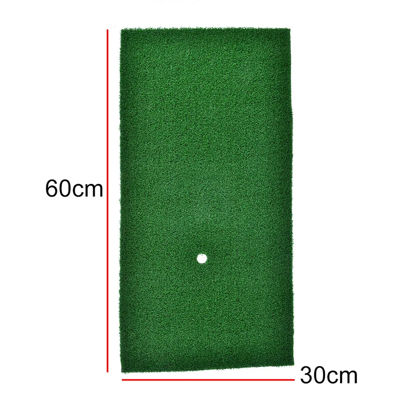 Коврик для гольфа на заднем дворике, тренировочный газон для гольфа, тренировочный газон для гольфа, напольный коврик для гольфа, 60x30x1 см