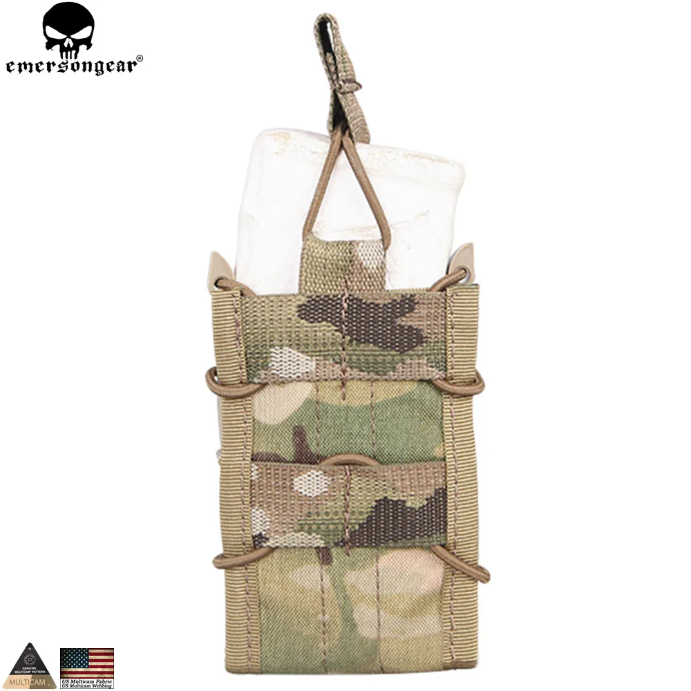 

Emersongear Single Unit Rifle Tactical Magazine Pouch Multicam Military Army Utility Molle Pouch for M4 / M14 / AK / G3 / G36