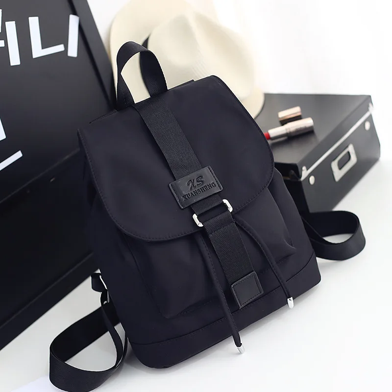 2018 Mochilas de moda de nailon para mujer, mochila para niñas, mochila escolar para ordenador portátil, mochila negra, Venta caliente 2018 Mochilas de moda de nailon para mujer, mochila para niñas, mochila escolar para ordenador portátil, mochila negra, Venta caliente