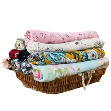 0,27 ярдов тонкая винтажная шифоновая ткань с цветочным рисунком для летнего платья и шарфа для женщин 25x150 см/шт TJ3305