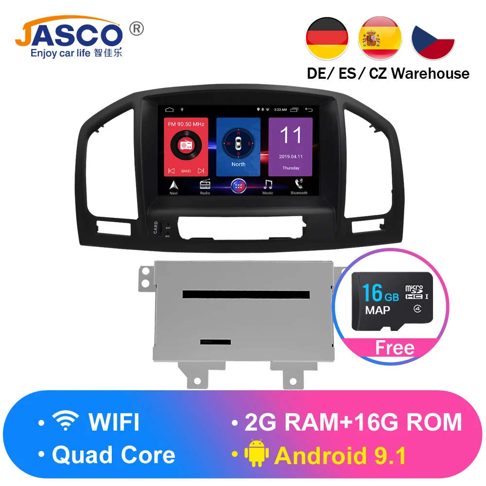 Cheap Android 9.0 Car DVD Player GPS Navigation multimedia for Opel Insignia CD300 CD400 Regal Vauxhall 2010 2011 2012 Radio Stereo 1