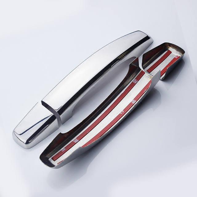 Car Styling 8Pcs ABS Chrome Door handle Protective covering Cover Trim for 2012 2013 2014 Chevrolet Captiva