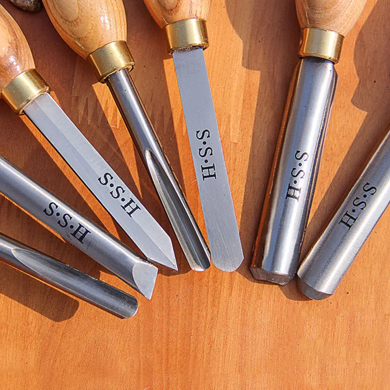

1601 1602 1603 1604 1605 1606 1607 Small Woodworking Knife High-Speed Steel Woodworking Turning Tools For DIY Carpentry Tools