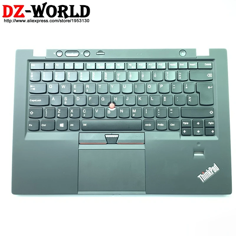 NL New Palmrest Upper Case With Dutch Backlit Keyboard Touchpad for Thinkpad X1 Carbon 1st C Cover KBD Bezel 04Y0805 00HT057 | Компьютеры