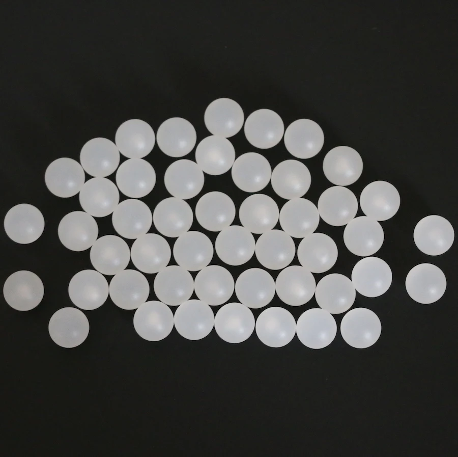 12 мм 20 шт полипропилен(ПП) Сфера твердые пластиковые шарики для шаровых клапанов и подшипников