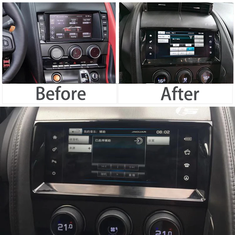 Clearance LiisLee Car Multimedia GPS HiFi Audio Radio Stereo For Jaguar F-Type FType SVR Convertible Coupe X152 2013~2018 Navigation NAVI 1