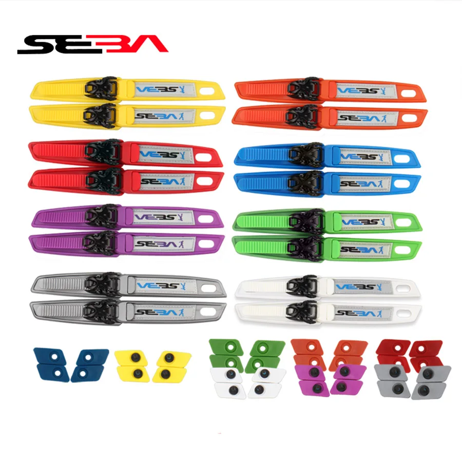 

100% Original SEBA Skate Energy Band Igor KSJ TRIX Series Buckle Trapezoidal belt Set, 7 Colors Middle Buckle For SEBA Patines