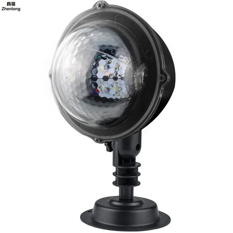 

Led Projection Stage Light Outdoor Christmas Mini Snowflake Lights Waterproof IP65 4leds with Remote Control for Party Festival