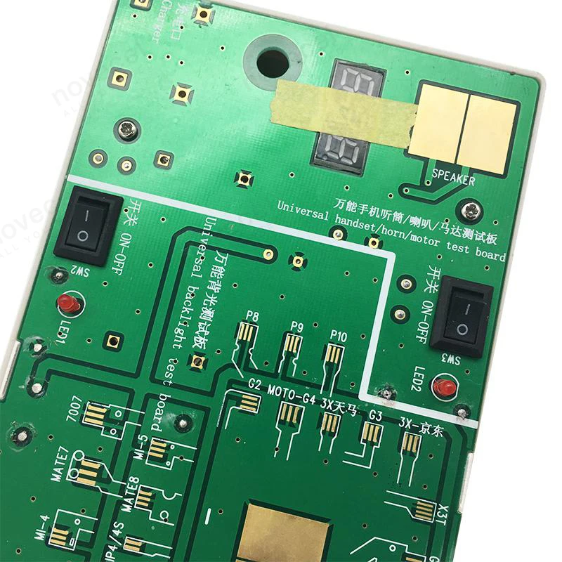 Универсальная Тестовая плата er с подсветкой/наушник/динамик/моторная тестовая плата er для iphone 4g до 7 plus для huawei