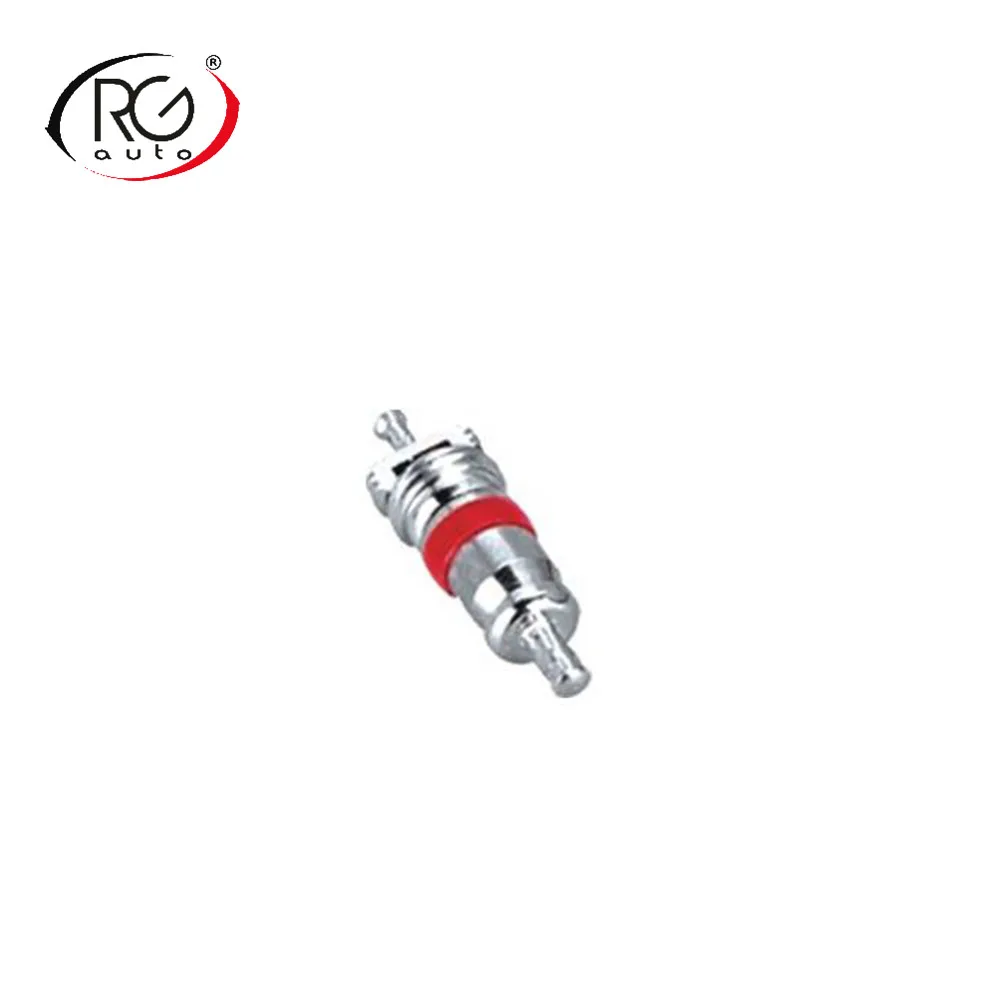 RGFROST 50pcs 8V1 34mm NBR Automotive Air-Conditioning LB9000 Tyre Core R12 R134a Refrigeration Tire Valve Stem Copper Cores