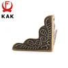 30PCS 3.6x2.4cm Luggage Case Box Corners Brackets Decorative Corner For Furniture Decorative Triangle Rattan Carved Hardware ► Photo 2/6