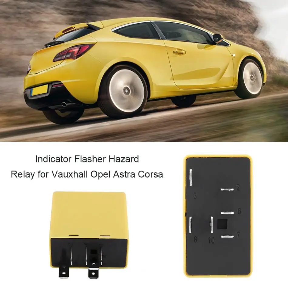 Corsa Combo Meriva A Astra Flasher Hazard Indicator Relay Unit 9134880 Relays Automotive