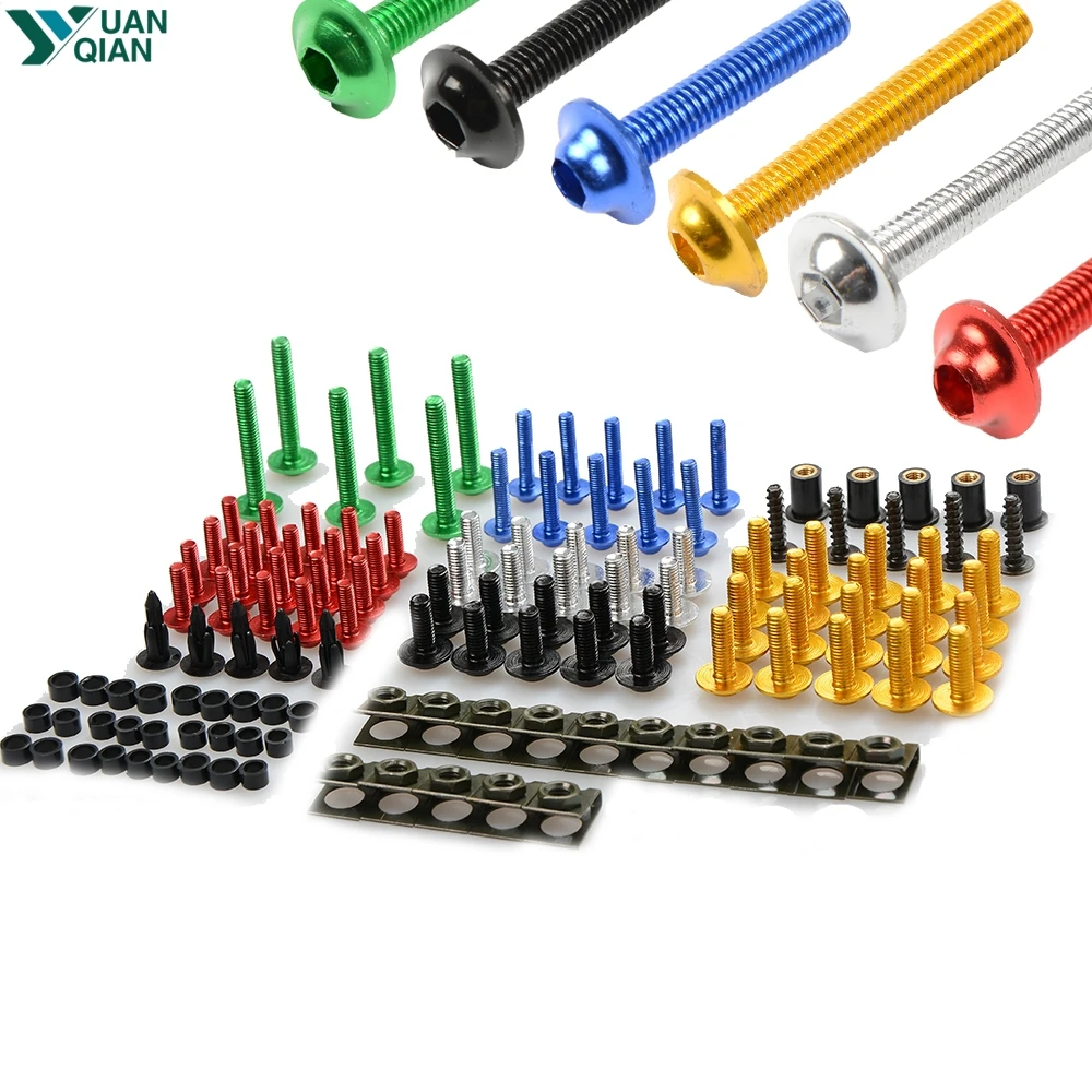 

Fairing Bolt Screws Kit For DUCATI 620 MONSTER 620 MTS 695 2003-2006 695 MONSTER 2007-2008 796 MONSTER 2011-2014