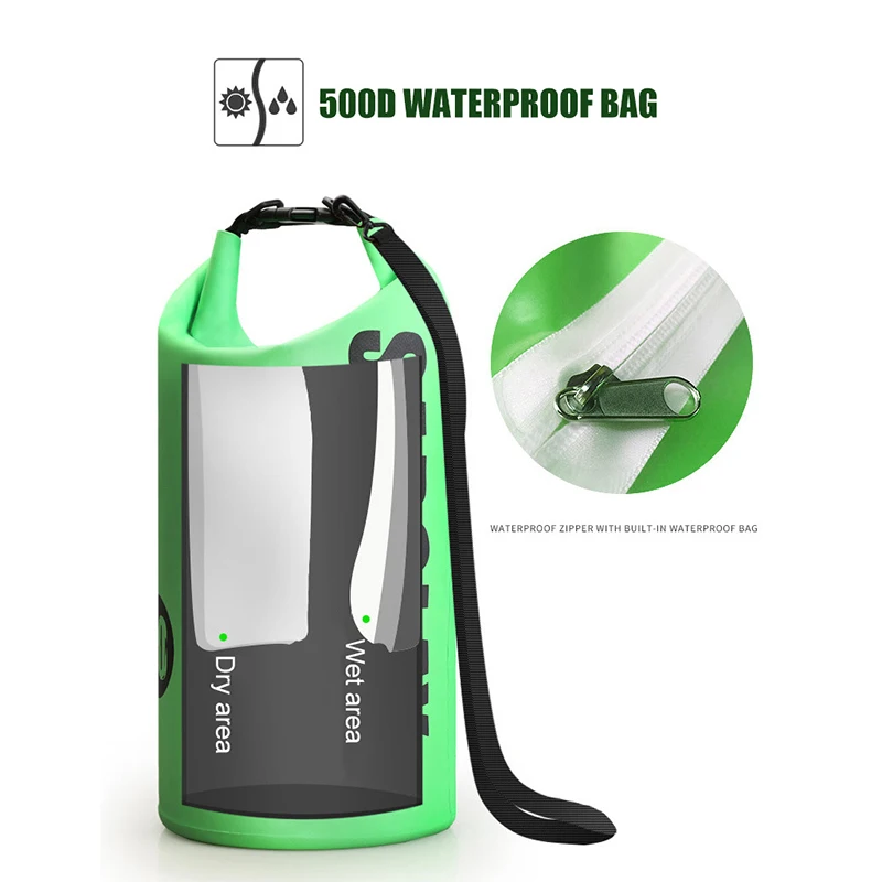 10L seco impermeable al aire libre viaje bolsa paquete saco natación Rafting kayak Trekking río flotante vela piragüismo canotaje A880WD 10L seco impermeable al aire libre viaje bolsa paquete saco natación Rafting kayak Trekking río flotante vela piragüismo canotaje A880WD