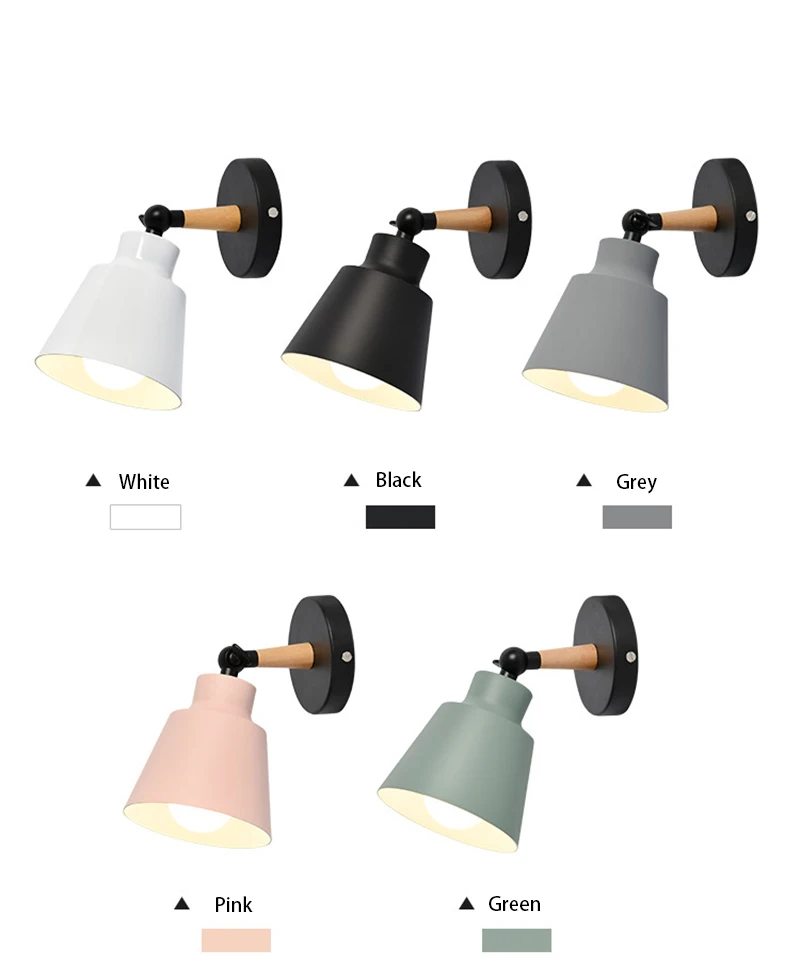 Horsten Nordic Wall Lamp Modern LED Wooden Wall Sconce Japanese Style Lighting Bedside Bedroom Living Room Home Bar-3