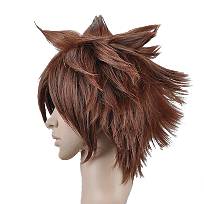 StrongBeauty косплей парик вдохновлен Kingdom Heart Sora синтетический парик