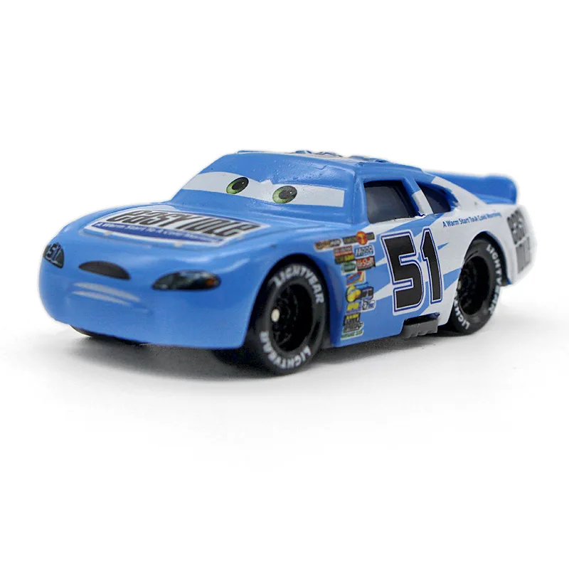 Disney Hot Movie Pixar Cars Lightning Mcqueen Jackson Storm No.51 легкий литой металлический сплав игрушечный