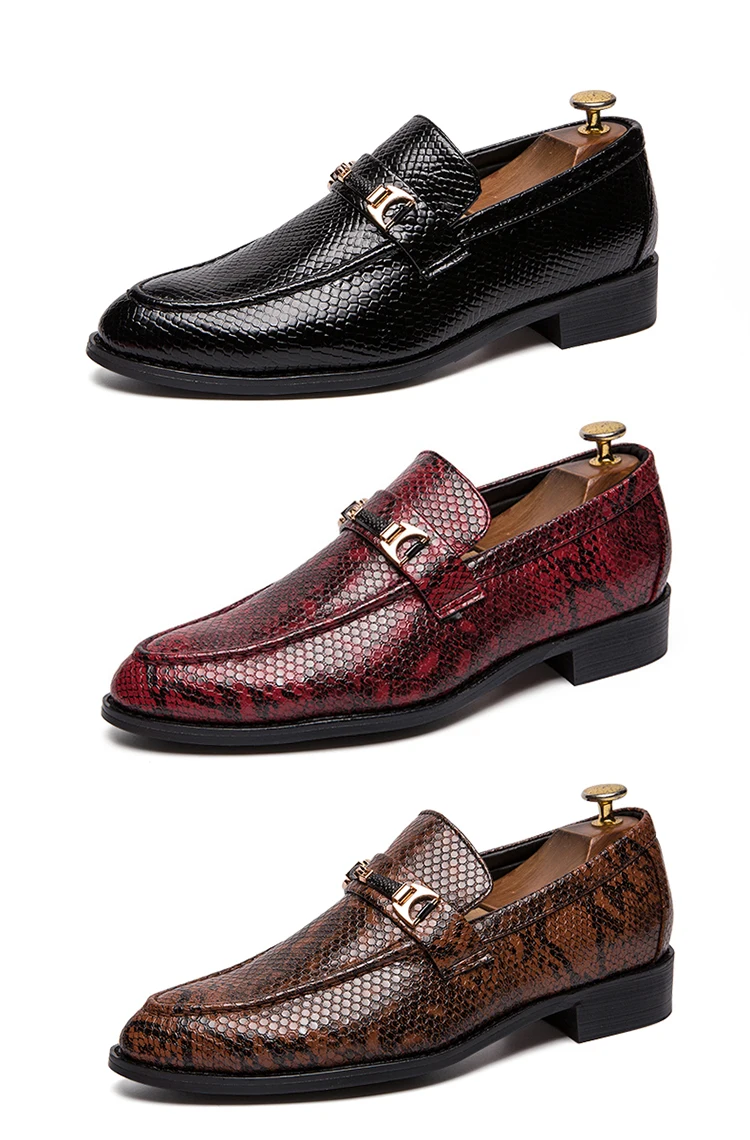 Misalwa/роскошные мужские итальянские ботинки; коллекция года; сезон весна-осень; повседневные модельные лоферы; элегантные кожаные коричневые дизайнерские уникальные деловые туфли-мокасины