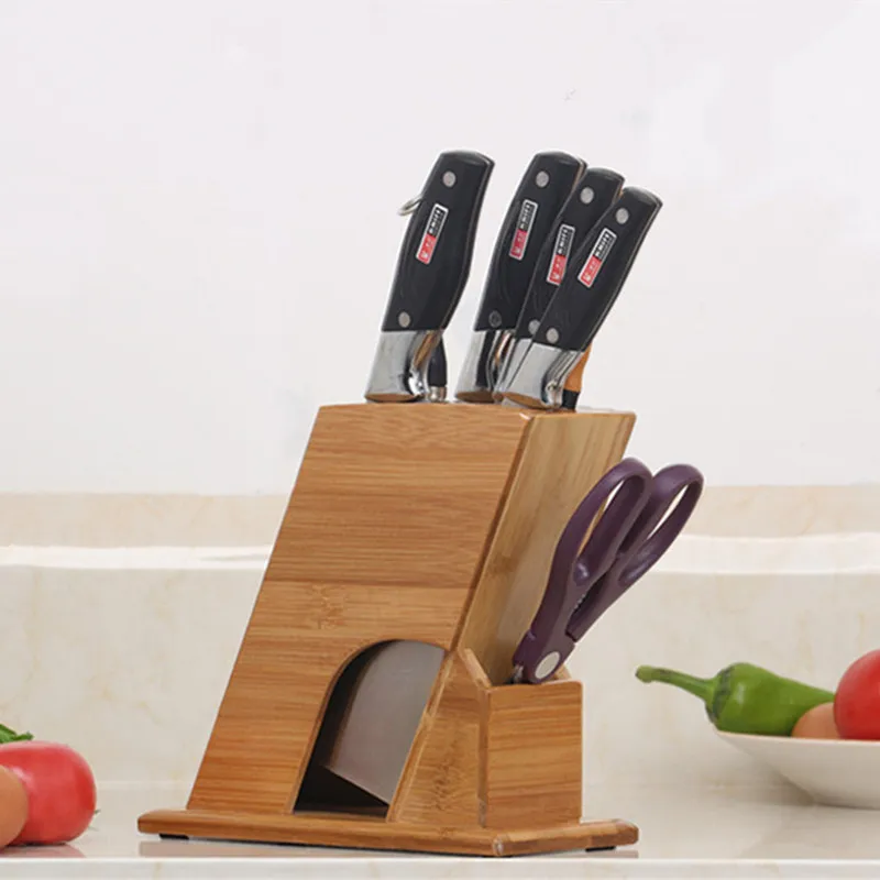 Buy Bamboo Multi Functional Kitchen Knife Holder Eco