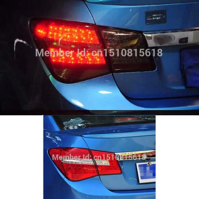 

for Chevrolet Cruze led tail lights Benz Design rear trunk lamp cover drl+signal+brake+reverse Auto Lighting Style LED Tail Lamp