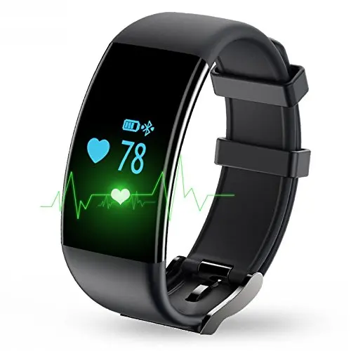 iZone Heart Rate Monitor Smart Wrist band Sport Smart Watch Call Reminder Pedometer Bracelet Smartband for