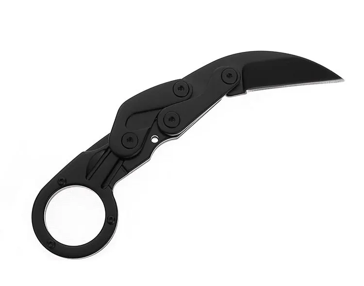 Складной нож Karambit нож 440C из нержавеющей стали Шарпинг нож для кемпинга выживания Тактические карманные коготь ножи ручные инструменты CS GO