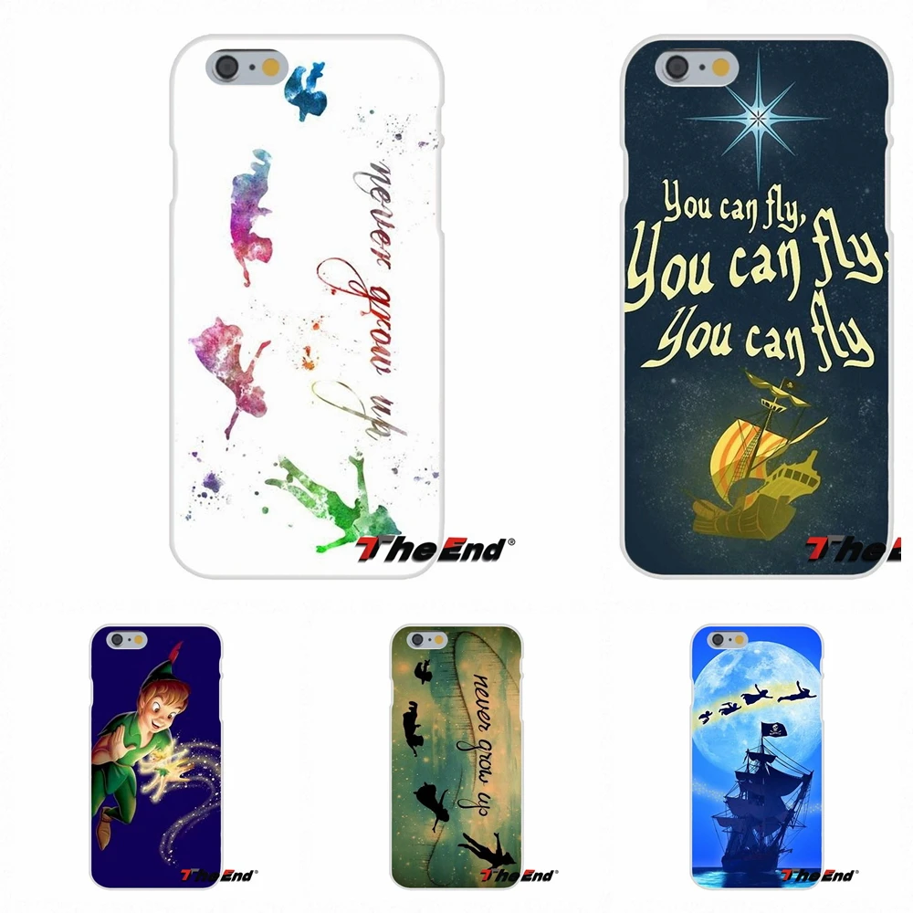 Для Samsung Galaxy A3 A5 A7 J1 J2 J3 J5 J7 2015 2016 2017 Мягкий силиконовый чехол Питер Пэн взять me to