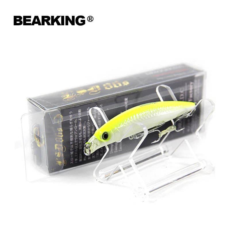 Bearking 5 шт. 9 см 10 г Жесткий Рыбалка приманки Crank Bait погружение 0,5-1 м озеро речной рыбалки воблеры Карп Рыбалка приманки