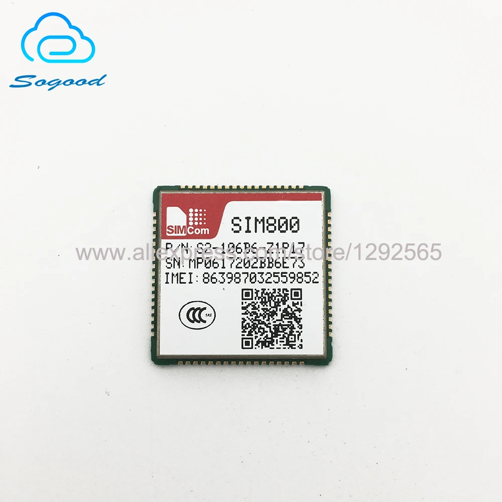 Модем SIMCOM SIM800 5 шт./Лот 100% Новый оригинальный телефон двухдиапазонный модуль GSM/GPRS